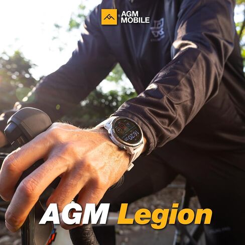 AGM Legion Rugged Smart Watch, 5ATM Waterproof, Shockproof & Drop-Proof in Saudi Arabia