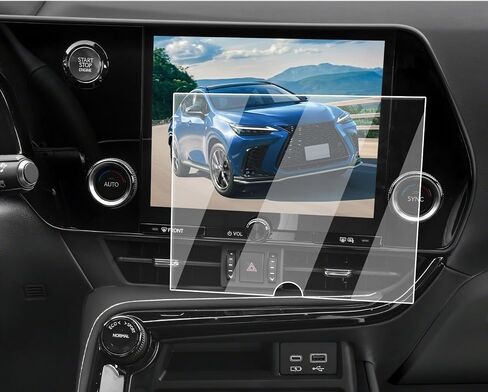 Screen Protector For 2022-2026 Lexus NX 250/NX 350/NX 350h - 9.8-Inch Navigation 9H Tempered Glass Screen Protector For 2022 2023 2024 2025 2026 Lexus NX 250/350/350h Accessories - Anti Fingerprints in Kuwait