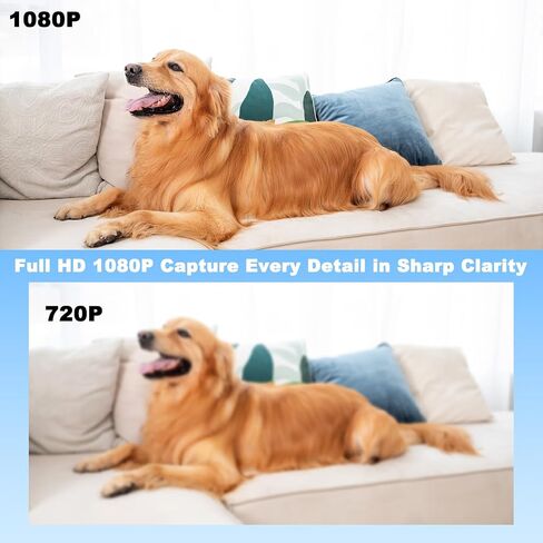 FHD 1080P Nanny Cam Security Camera, 64GB Mini Camera in Kuwait