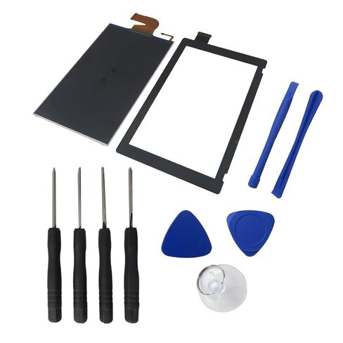 HOTIOGA 2026 New Replacement LCD Screen Display & Touch Digitizer, Touch Pannel Glass Repair Kit, Compatible with Nintendo Switch Console in Saudi Arabia
