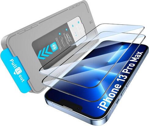 KUZOOM 2Pack HD 9H+ Tempered Glass Screen Protector for iPhone 15 Plus in Saudi Arabia