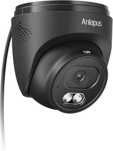 Anlapus 4K 8MP Add-On Wired Dome TVI Security Camera, Audio Recording in Saudi Arabia
