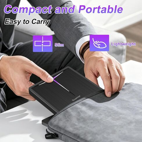 Guamar External DVD Drive for Laptop Mac Slim USB C CD Burner in Kuwait
