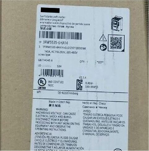 SMOCONE 3RW5535-6HA14 3RW55356HA14 Sealed in Box with One Year Warranty and Fast 3RW5535-6HA14 in Kuwait