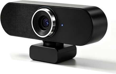 3-in-1 4K Webcam with AI Auto Tracking, Built-in Noise Reduction Mic & Powerful Camera Speaker, 90° FOV, 1/2.7" CMOS Sensor, Privacy Lens Cover, USB, Type, for Meeting Live Streaming in Saudi Arabia