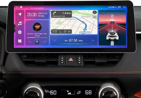 ASURE 12.3" 2K QLED Car Stereo Radio for Toyota RAV4 2019-2022 in Saudi Arabia