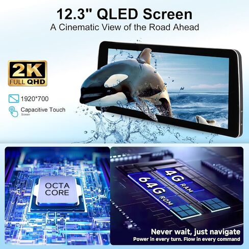 ASURE 12.3" 2K QLED Car Stereo Radio for Toyota RAV4 2019-2022 in Saudi Arabia