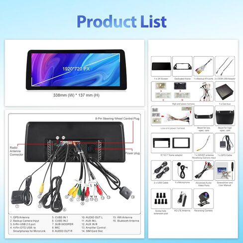 ASURE 12.3" 2K QLED Car Stereo Radio for Toyota RAV4 2019-2022 in Saudi Arabia