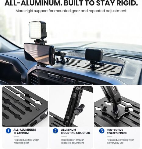 Trumgeta Dash Mount Phone Holder Fit for F-150 2021-2025 & Raptor 2021-2023 in Saudi Arabia