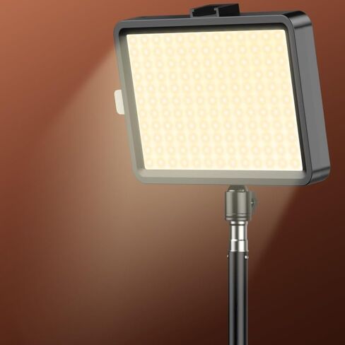 LED Desktop Fill Light Mobile Phone Holder RGB Selfie Overhead Live Broadcast Telescopic Floor Tripod in Saudi Arabia