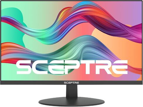 Sceptre IPS 27" LED Gaming Monitor 1920 x 1080p 75Hz 99% sRGB 320 Lux HDMI x2 VGA Build-in Speakers, FPS-RTS Machine Black (E278W-FPT series) in Saudi Arabia
