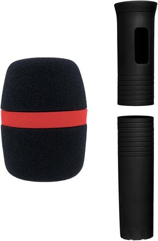 تشتمل مجموعة الأكمام الواقية للميكروفونات على أغطية لمقابض الميكروفونات وواقي أمامي لتقليل الضوضاء والمتانة in Saudi Arabia