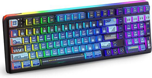 RK ROYAL KLUDGE R99 8K Wireless Gasket Mechanical Keyboard, SOCD Support in Saudi Arabia