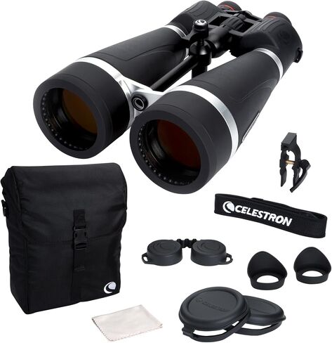 Celestron 15x70 SkyMaster Pro Binoculars for Astronomy & 51630 Star Pointer Telescope Finderscope, Black in Saudi Arabia
