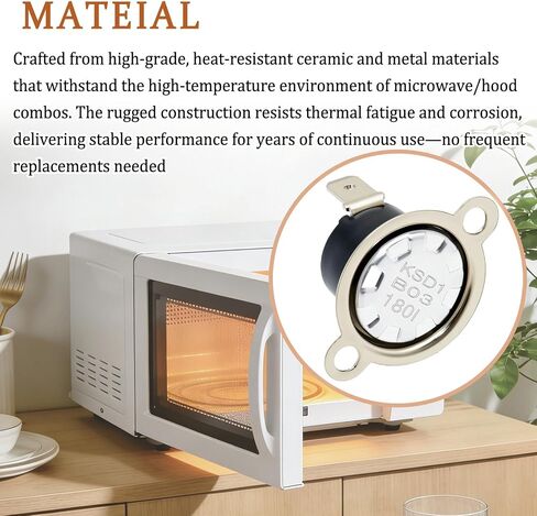 WB24X29270 Microwave High Limit Thermostat for GE Magnetron TCO Cut Out in Saudi Arabia