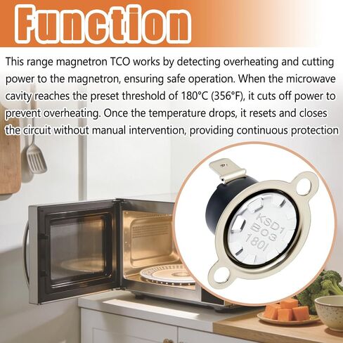 WB24X29270 Microwave High Limit Thermostat for GE Magnetron TCO Cut Out in Saudi Arabia