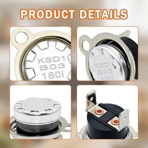 WB24X29270 Microwave High Limit Thermostat for GE Magnetron TCO Cut Out in Saudi Arabia