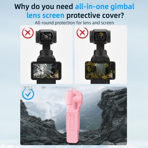 Gimbal Screen Protective for DJI Osmo Pocket 3 Accessories Hard Shell Cover in Saudi Arabia