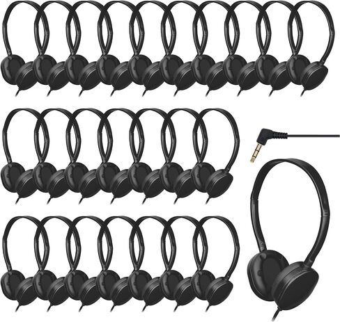 Kids Headphones Bulk 24 Pack for Classroom School in Saudi Arabia