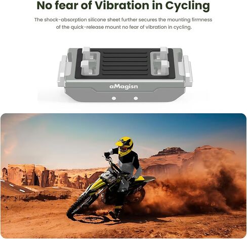 Magnetic Quick Release Mount Compatible with Insta360 Ace Pro 2/Ace Pro/Ace/X5/X6/X4 Air (Metal) in Saudi Arabia