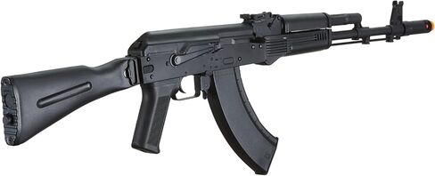 Lancer Tactical AK KR-103 SBR Airsoft AK74 AEG Rifle with Folding Stock - Includes Airsoft Speed Loader (Black) in Saudi Arabia