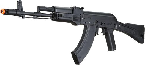 Lancer Tactical AK KR-103 SBR Airsoft AK74 AEG Rifle with Folding Stock - Includes Airsoft Speed Loader (Black) in Saudi Arabia