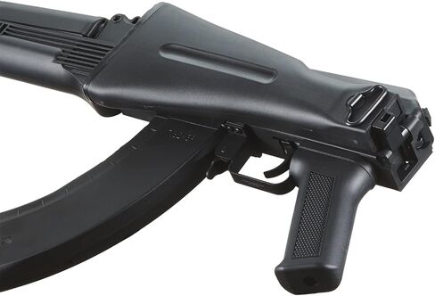 Lancer Tactical AK KR-103 SBR Airsoft AK74 AEG Rifle with Folding Stock - Includes Airsoft Speed Loader (Black) in Saudi Arabia