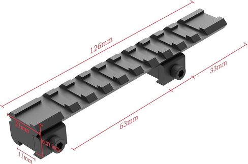 TPO Dovetail to Picatinny Adapter Mount, 3/8" to 7/8", (DV11-2) in Saudi Arabia