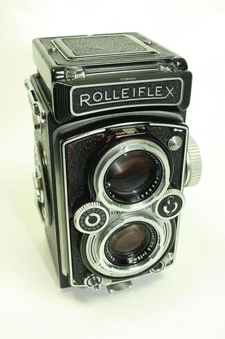 Rollei Rolleiflex 3.5 Camera 75mm Lens Franke Heidecke DBP DGBM Twin Reflex in Saudi Arabia