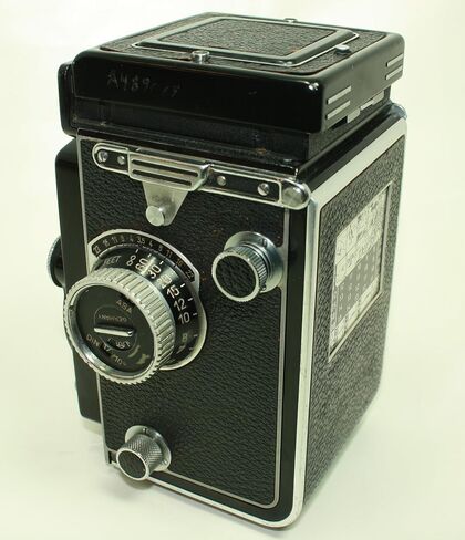 Rollei Rolleiflex 3.5 Camera 75mm Lens Franke Heidecke DBP DGBM Twin Reflex in Saudi Arabia