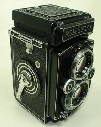Rollei Rolleiflex 3.5 Camera 75mm Lens Franke Heidecke DBP DGBM Twin Reflex in Saudi Arabia