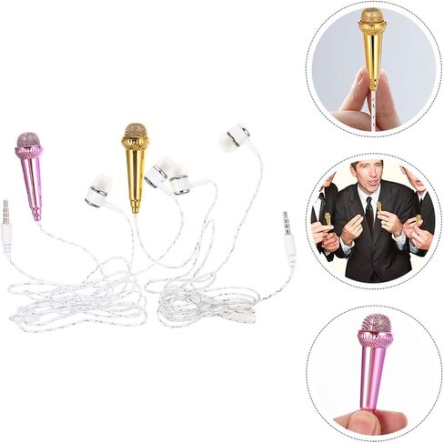 YARNOW 2pcs Portable Tiny Microphone for Phone Video Recording in Saudi Arabia