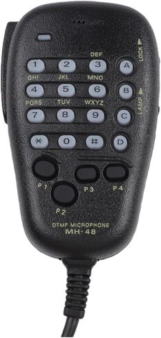 MH-48A6J Backlit Microphone for Yaesu FT-7800R FT-8800 FT-8900R FT-7900R, 6-Pin Coiled Speaker Mic with Programmable for Soft in Saudi Arabia