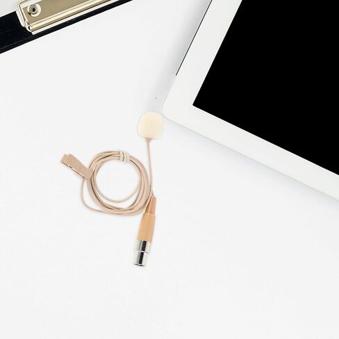 FOMIYES Compact Clip-on Microphone for Video Recording and Lectures with Sound Transmission, Portable Microphone Compatible with Computers and Devices, Featuring Sturdy Plastic and Metal in Saudi Arabia
