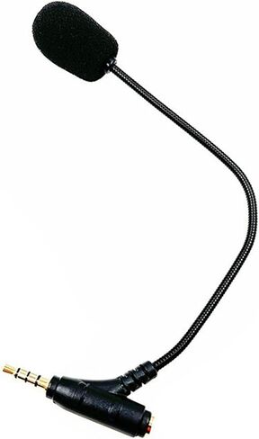 3.5mm Microphone Mic for Headphones, DetachablePlug Microfono for Laptops Phone Conference Mic Replacement for Gamings Headsets in Saudi Arabia