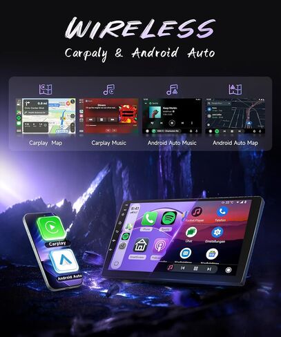 5Ghz WiFi Android 15 Car Radio for Toyota Tacoma 2005-2013,9 Inch HD IPS Screen,32-Bnad EQ,Bluetooth 5.0,Wireless Carplay,Android Auto,Dual USB Port,GPS,HD Backup Camera,2G+64G in Saudi Arabia