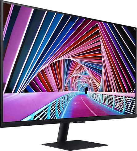 Samsung 27 inch S70A 4K UHD (3840x2160) High Resolution Monitor (HDMI & Display Port), HDR10, TUV Certified Intelligent Eye Care (LS27A700NWNXZA) in Saudi Arabia