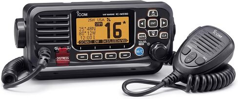 Icom IC-M330G Ultra Compact VHF Marine Transceiver with GPS - Black in Saudi Arabia