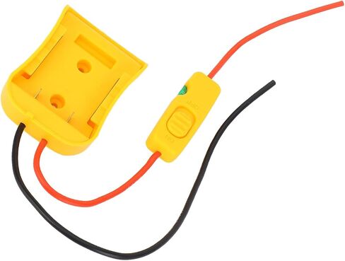 Satellite Power Battery Adapter Efficient Stable Power Supply for Portable ABS 200cm Cable in Saudi Arabia