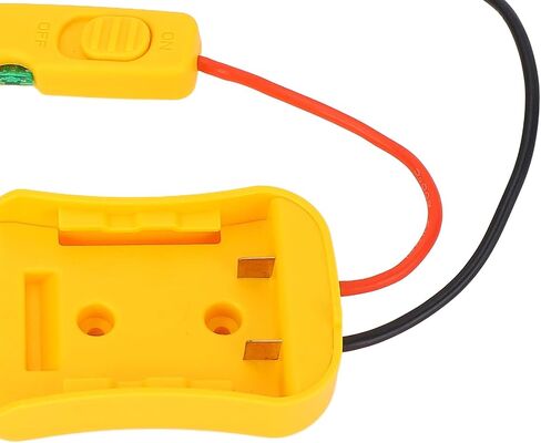 Satellite Power Battery Adapter Efficient Stable Power Supply for Portable ABS 200cm Cable in Saudi Arabia