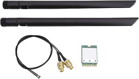 WiFi 7 Triple Band Wireless Network Card 5.8Gbps Module for 11, 2x2 Antennas for Laptop in Saudi Arabia