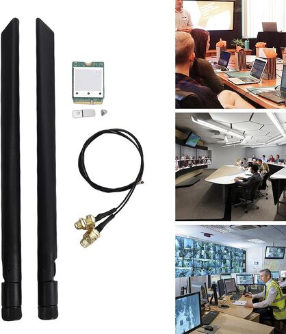 WiFi 7 Triple Band Wireless Network Card 5.8Gbps Module for 11, 2x2 Antennas for Laptop in Saudi Arabia