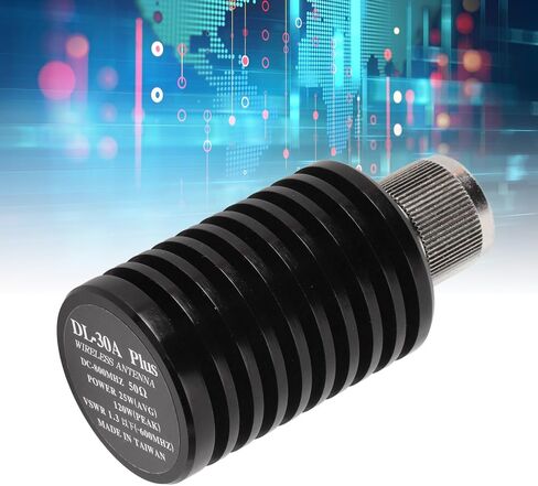 Aluminum Upgraded Load Antenna Connector 0-800MHz for RS RX 503 RX 502, 25W/120W, 50Ohm PL259 Mal, Compact Size in Saudi Arabia