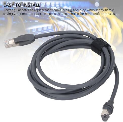 Portable High Speed 26AWG Copper Rectangular Satellite For RJ45 Replacement Cable in Saudi Arabia