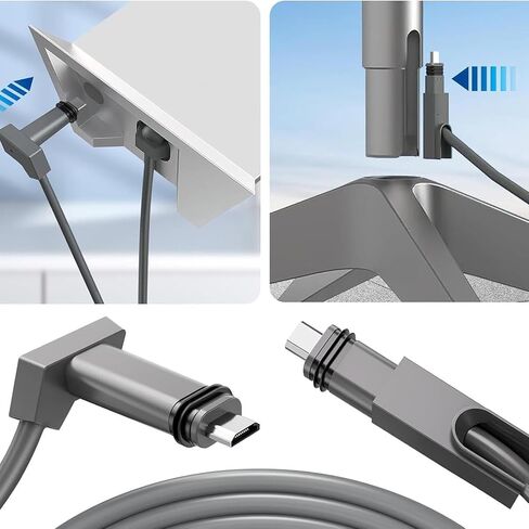 Parabolic Antenna Ethernet Adapter Rectangular for Gen 2 High Speed 1Gbps Rainproof RJ45 External Wired Ethernet Network Adapter for Home RV Grey 53 Feet in Saudi Arabia