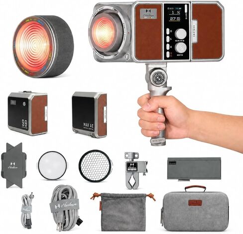 Harlowe Max 120W Spectra RGB Video Light, High-Output RGBCW, Creator Kit in Saudi Arabia