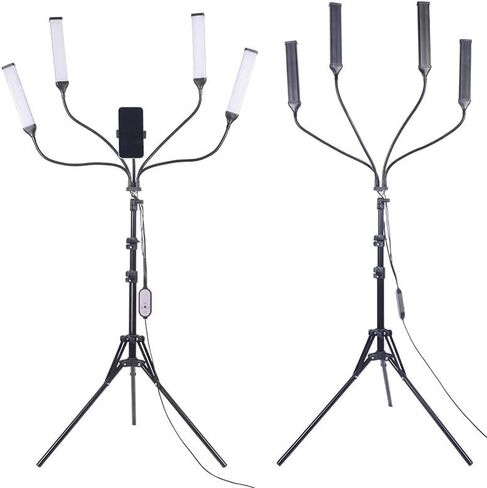 Four Arm Live Broadcast Fill Light with Universal Angle Adjustment for Selfie Photography in Saudi Arabia