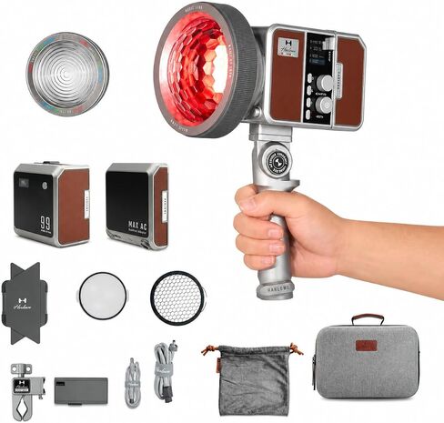 Harlowe Max 80W Spectra RGB Video Light, Lumina Lens, Creator Kit in Saudi Arabia