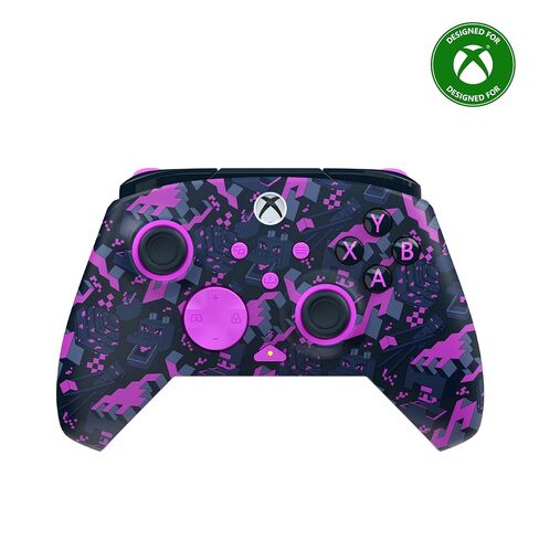 Turtle Beach Rematch Minecraft Wireless RGB Gaming Controller - Licensed for XBOX Series X|S, XBOX One, PC, Android Bluetooth Devices - Rumble Motors, Impulse Triggers, Back Buttons, TMR Thumbsticks in Saudi Arabia
