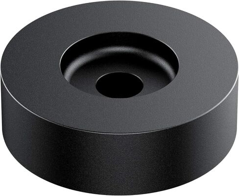 Kedok 45 RPM Adapter, for 7 Inch Vinyl Record Players and Technics Turntables, Solid Aluminum Dome 45 Adapter (Black) in Saudi Arabia